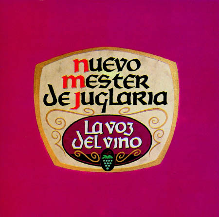 Portada del disco 'La voz del vino' (1990).